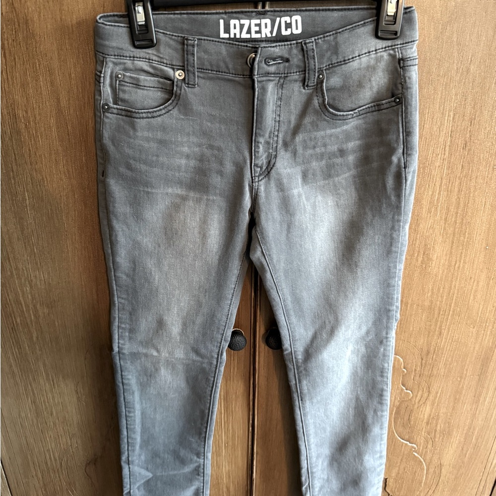 Lazer/Co Jeans Light gray size 12 NWOT never worn.